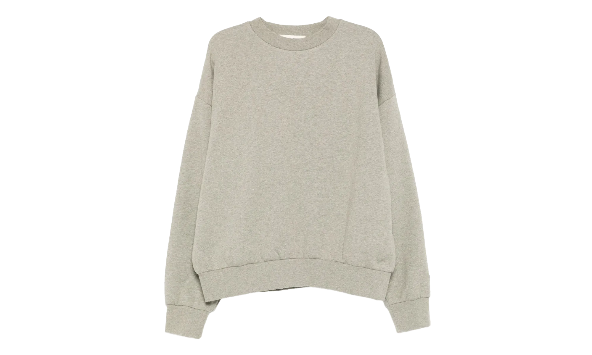 Classic Fit Fleece Crewneck 192SP252045F "Concrete Heather" 192SP252045F