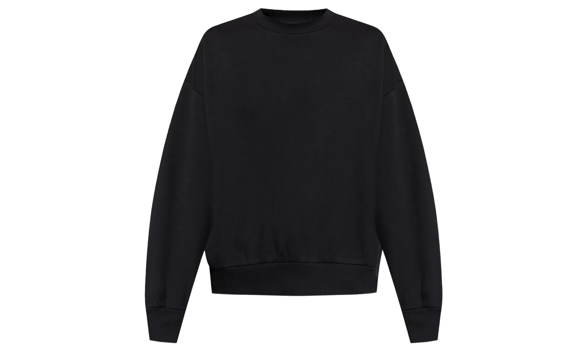 Classic Crewneck Sweatshirt "Jet Black" 192SP252040F