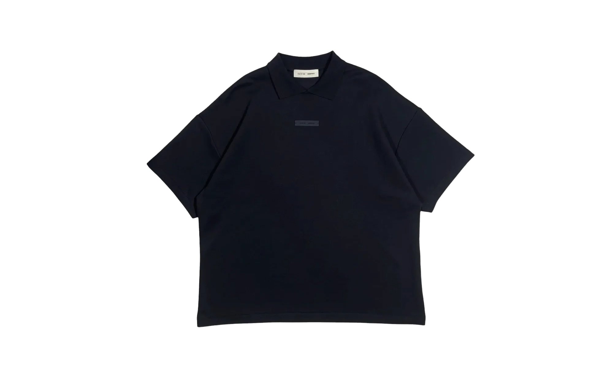 90’S Fit Pique Crewneck "Jet Black" 125SP254400F