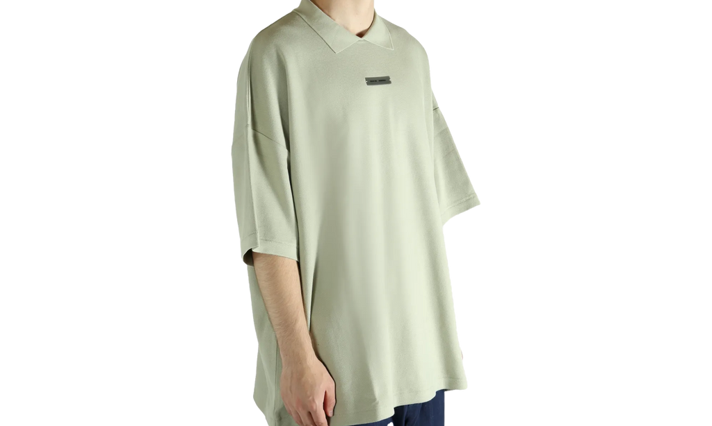 90’S Fit Pique Short Sleeve Polo "Abbey Stone" 125SP254406F