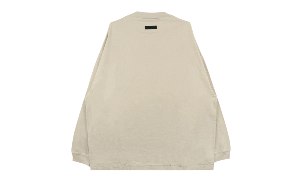 ESSENTIALS CORE L/S TEE "SILVER CLOUD" 125BT232012F