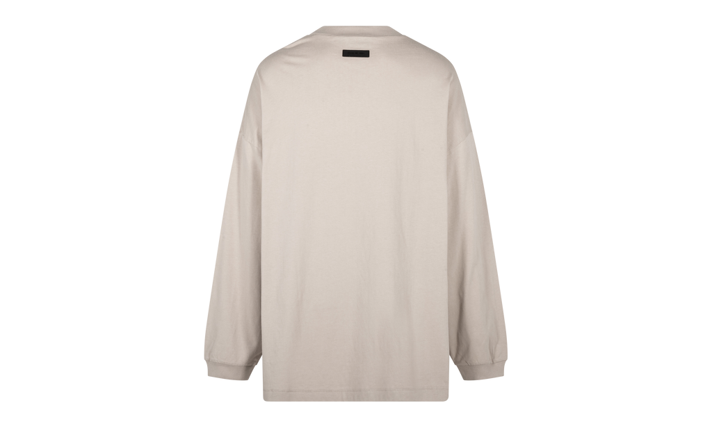 ESSENTIALS CORE L/S TEE "SILVER CLOUD" 125BT232012F