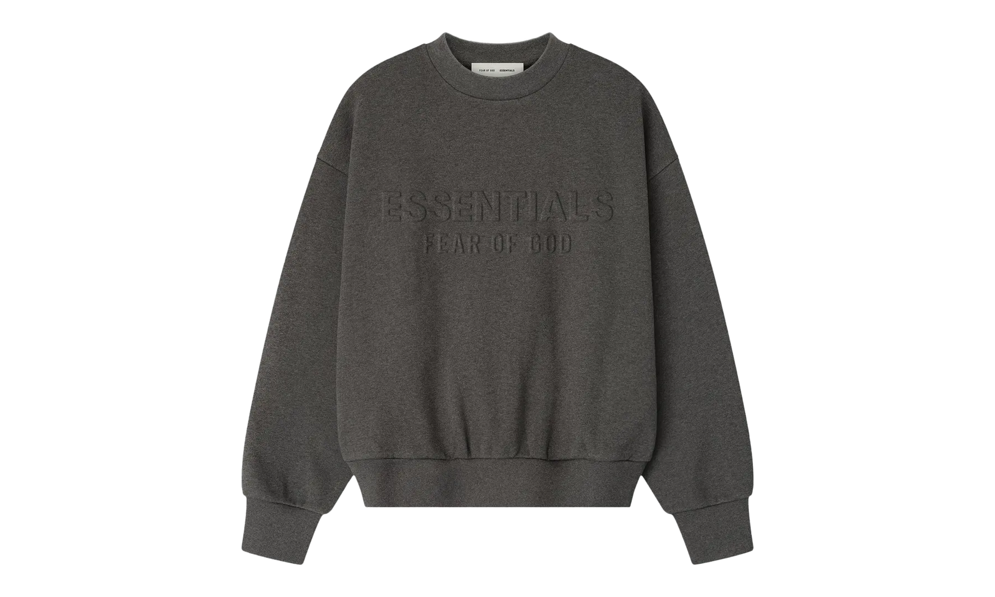 CLASSIC CREWNECK SWEATSHIRT "CHARCOAL HEATHER" 192HO256551F