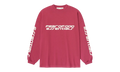 90's Long Sleeve Tee "Crimson" 125HO254572F