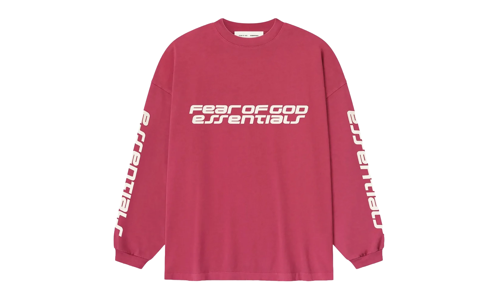 90's Long Sleeve Tee "Crimson" 125HO254572F