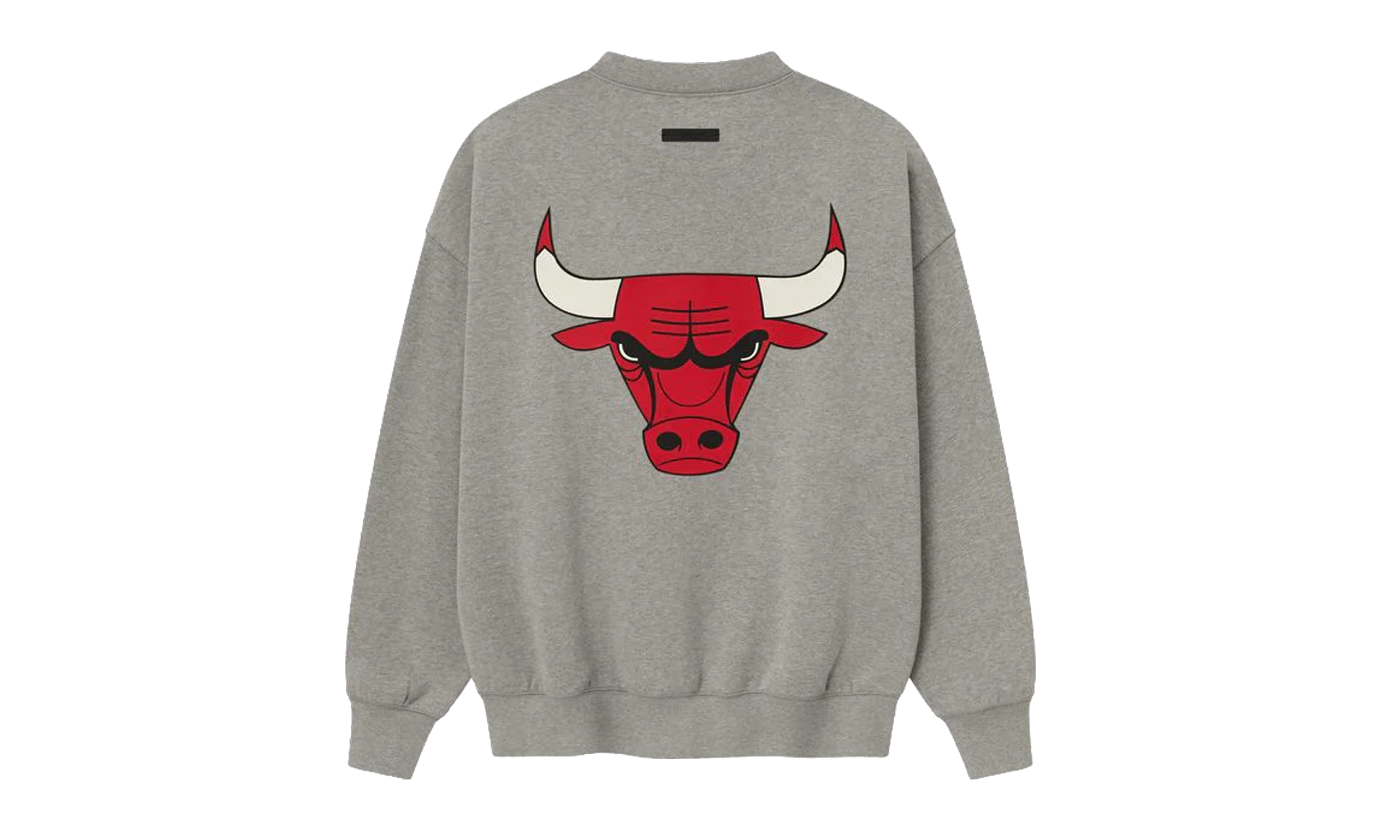BULLS SPORTS FIT CREWNECK SWEATSHIRT "CONCRETE HEATHER" 192NB256506F