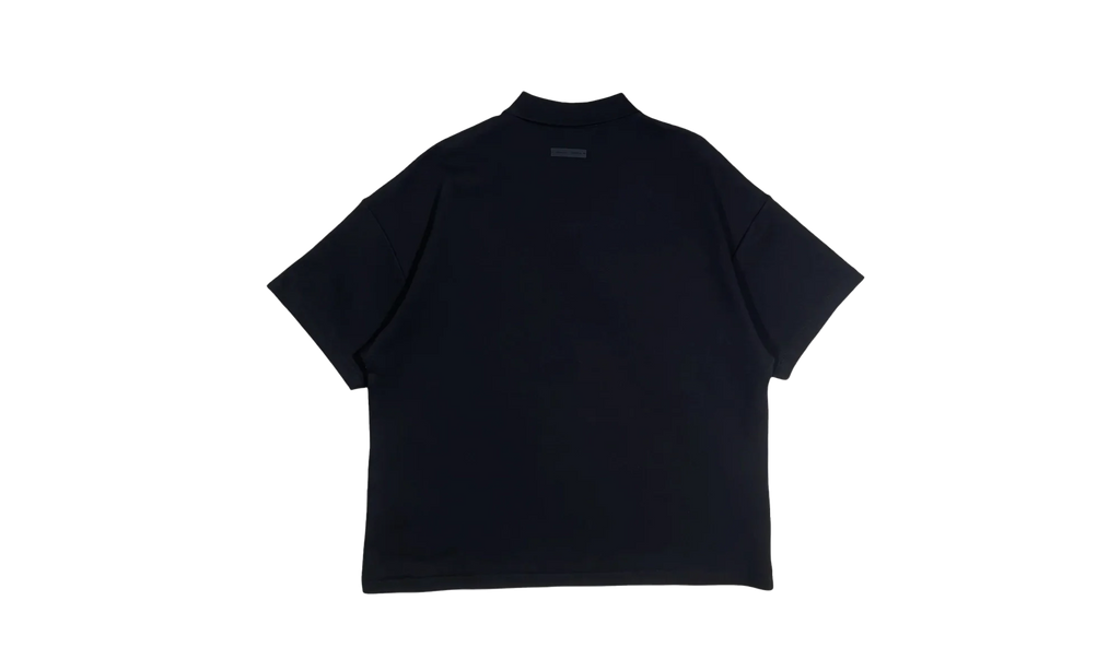 90’S Fit Pique Crewneck "Jet Black" 125SP254400F