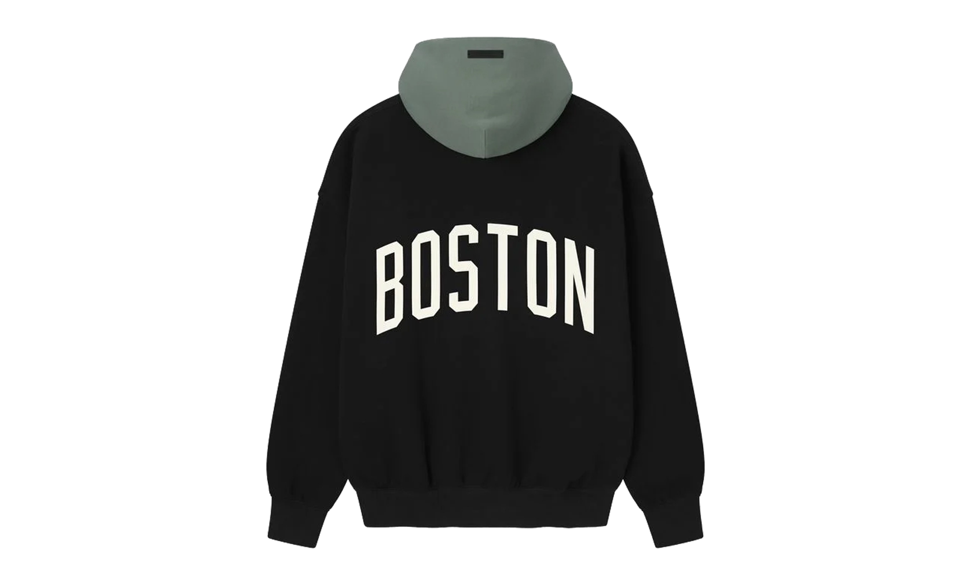 CELTICS SPORTS FIT HOODIE "BLACK / BALSAM GREEN" 192NB256407F