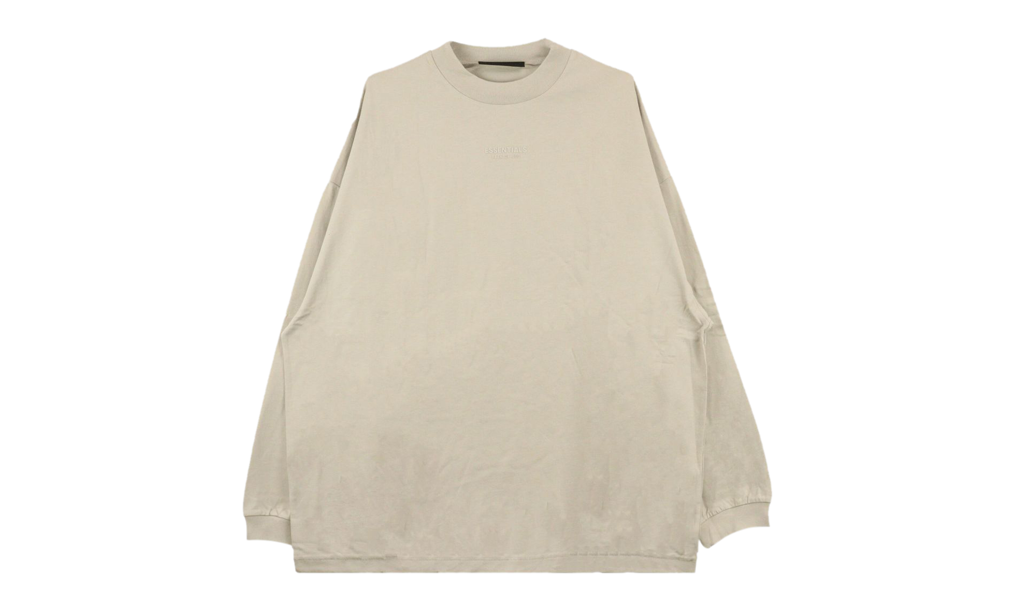 ESSENTIALS CORE L/S TEE "SILVER CLOUD" 125BT232012F