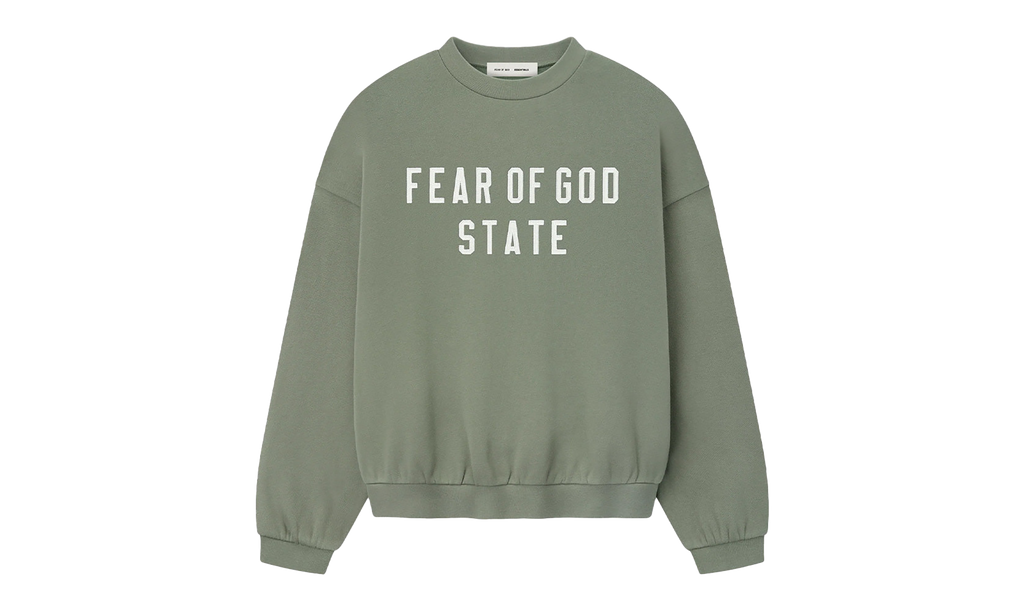 90's Fleece Crewneck "Moss" 192SP256557F