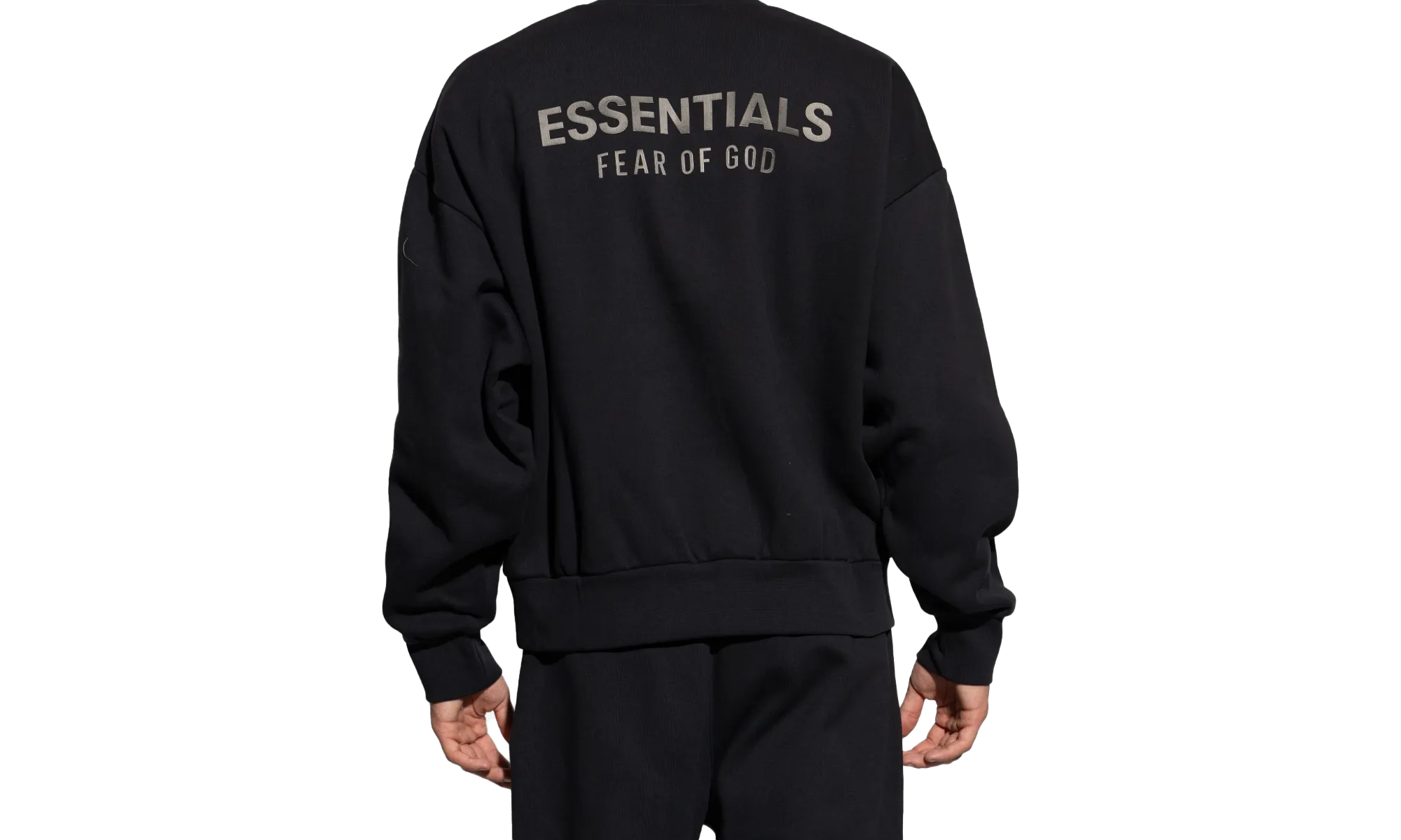 Classic Crewneck Sweatshirt "Jet Black" 192SP252040F