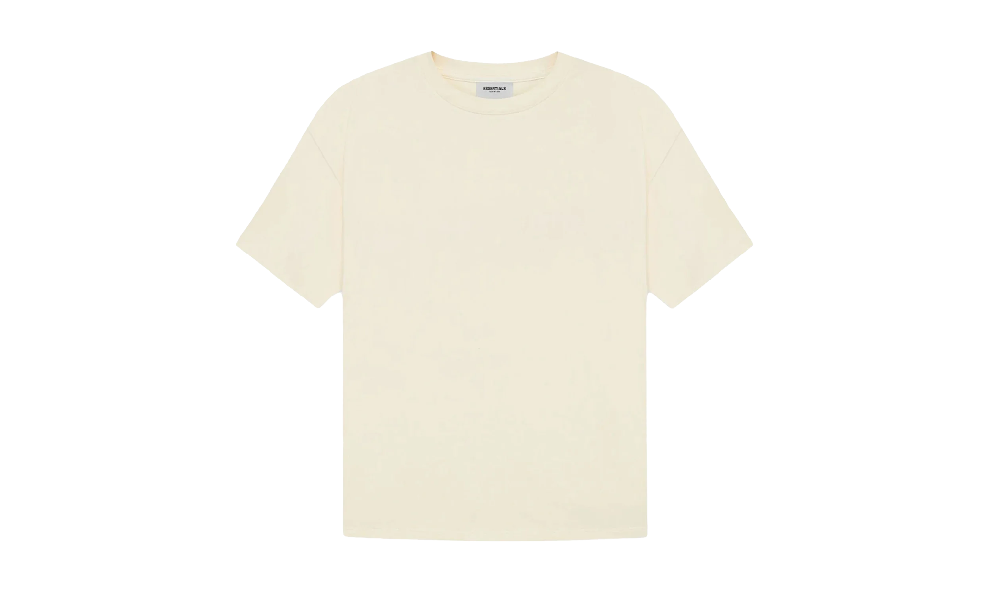 Back Logo T-shirt "Buttercream" 625156 569