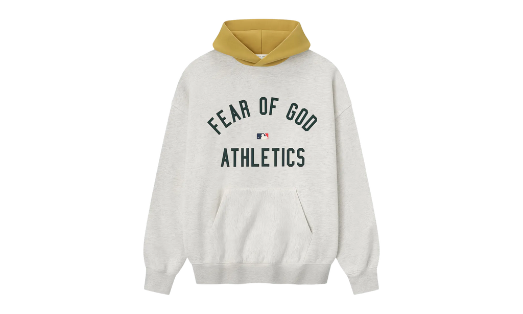 Athletics Sport Hoodie "Oatmeal Heather / Canyon" 192ML252004F