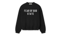 90's Fleece Crewneck "Jet Black" 192SP256550F