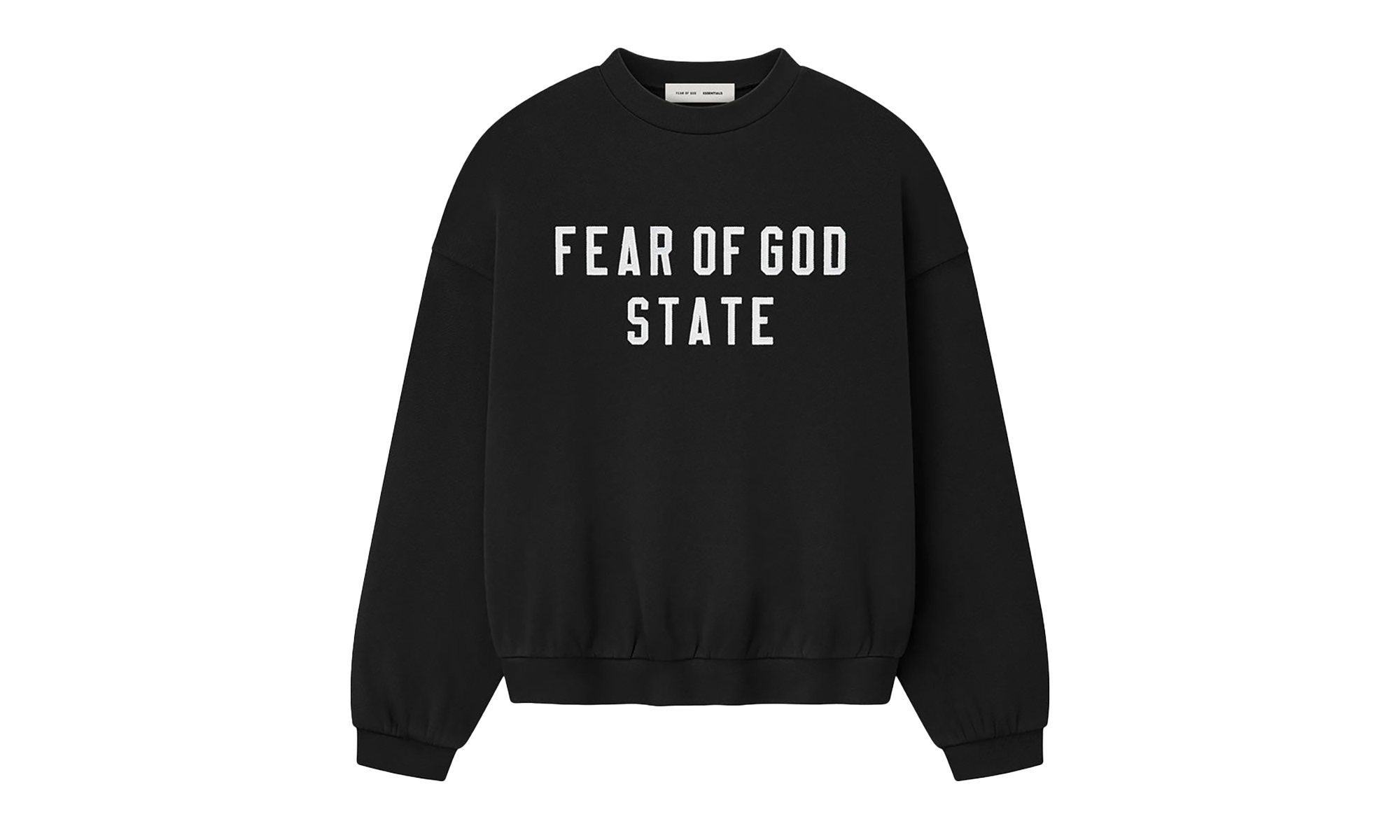 90's Fleece Crewneck "Jet Black" 192SP256550F