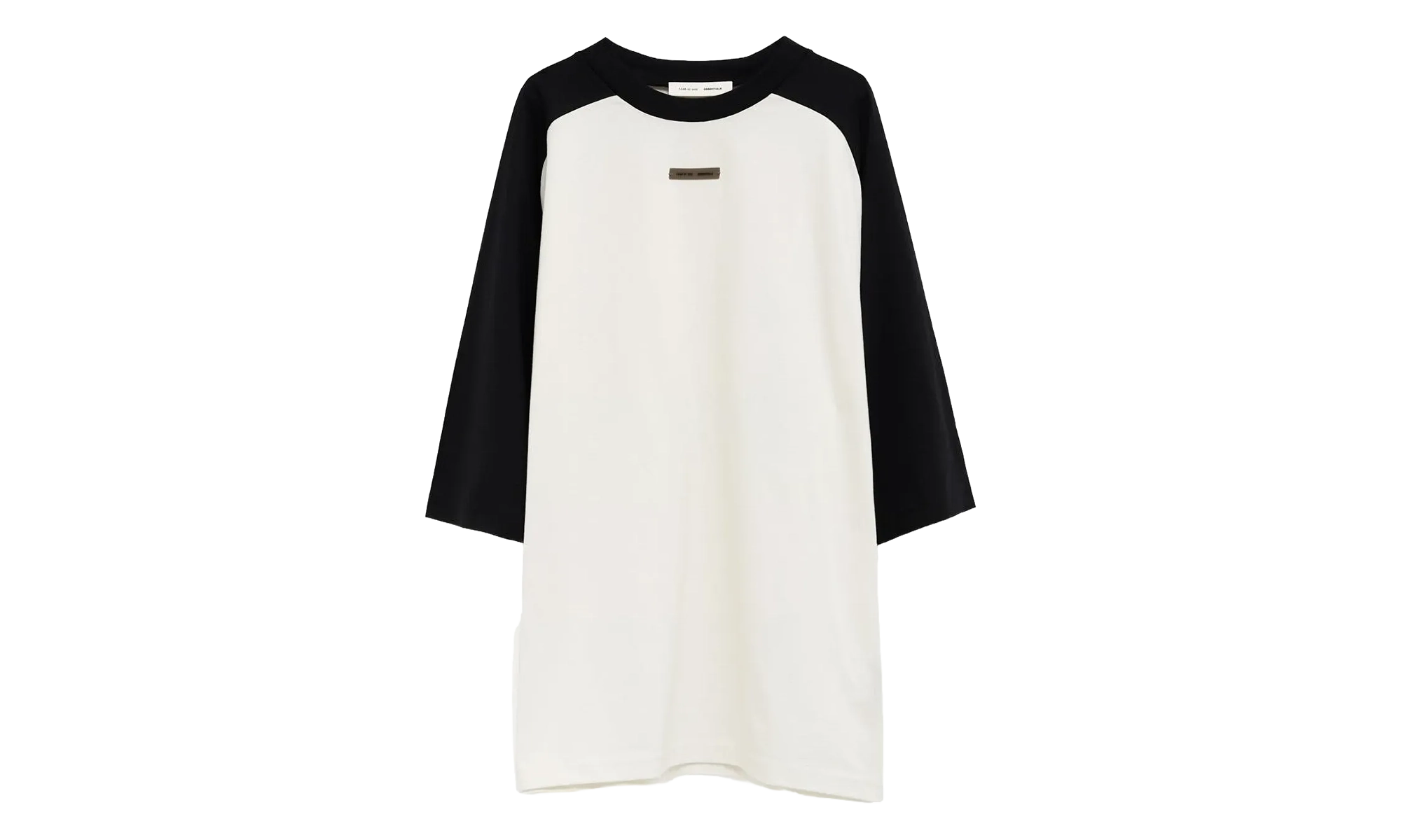 Baseball Short Sleeve Tee "Ivory Body / Black" 125HO254482F